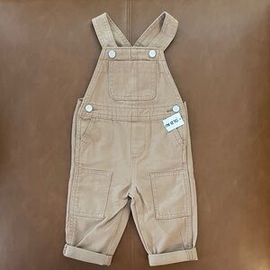 Old Navy Tan Kids Overalls
